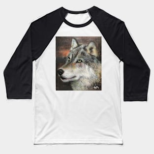 November Wolf Baseball T-Shirt